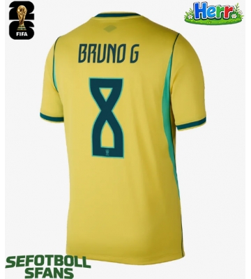 Brasilien Bruno Guimaraes #8 Hemmatröja VM 2026 Kortärmad